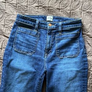 J Crew BootCut Medium Wash Jeans New Condition
